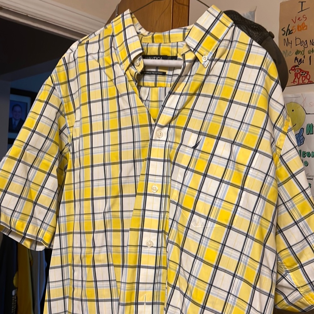 Nautica button down short sleeve
